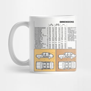 MORRIS MARINA - technical data Mug